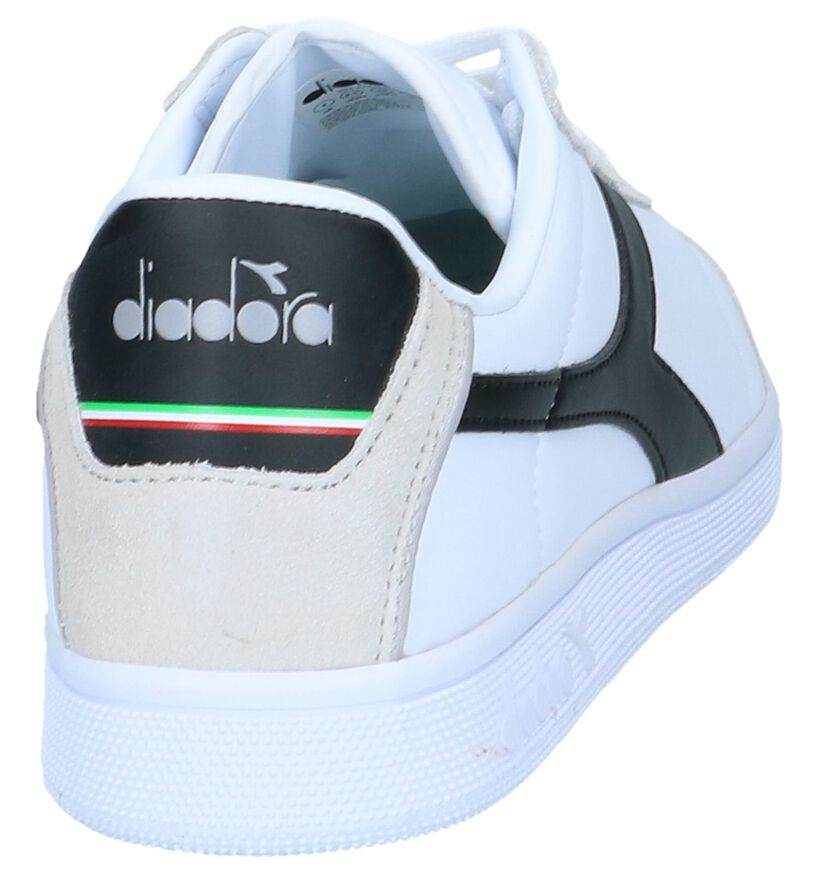 Witte Sneakers Diadora Kick P in kunstleer (239635)