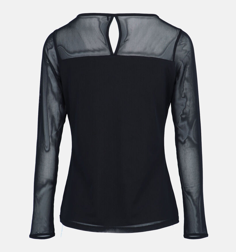 comma Zwart T-shirt voor dames (334758)