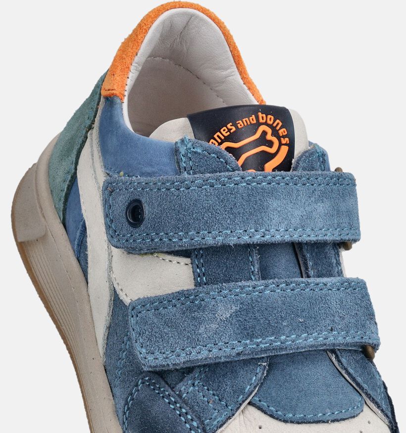 STONES and BONES Baskets basses en Bleu pour gar&ccedil;ons (373745) - pour semelles orthop&eacute;diques