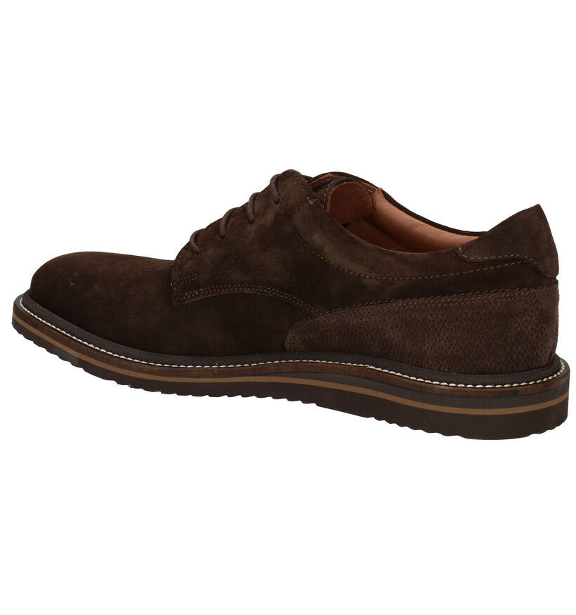 Ambiorix Fantasy-B Chaussures Habillées en Brun en daim (283933)