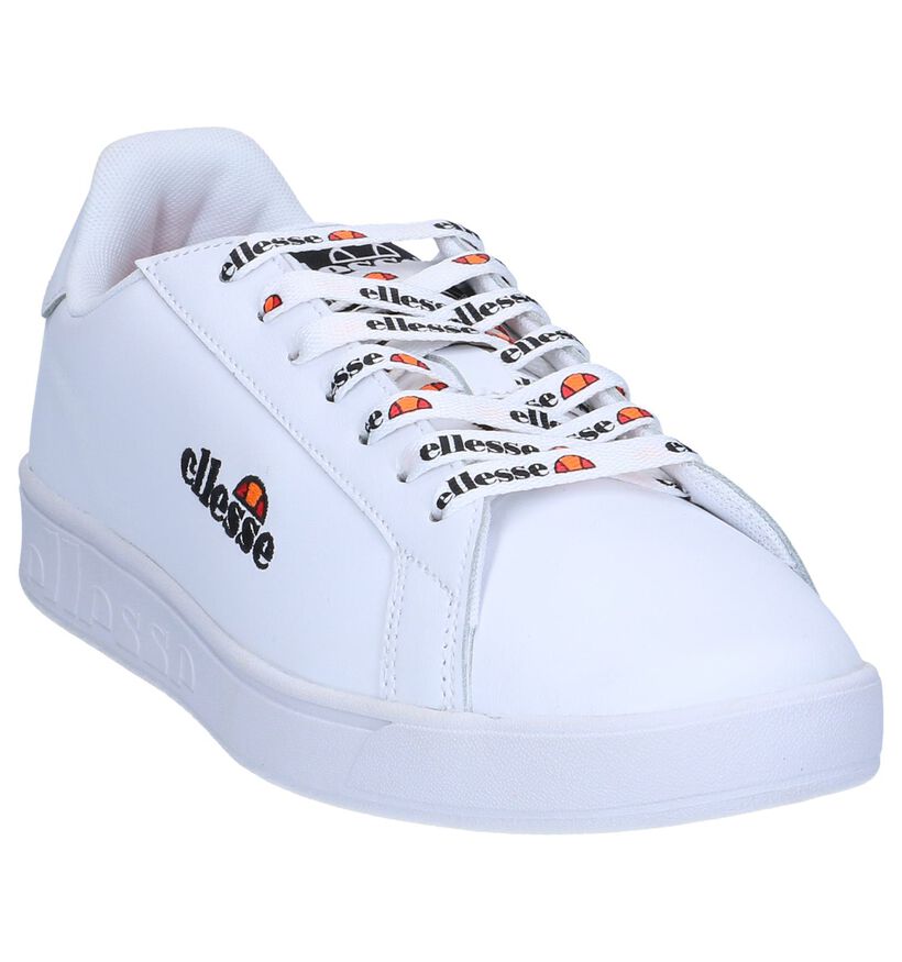 Ellesse Campo Witte Sneakers in kunstleer (267397)