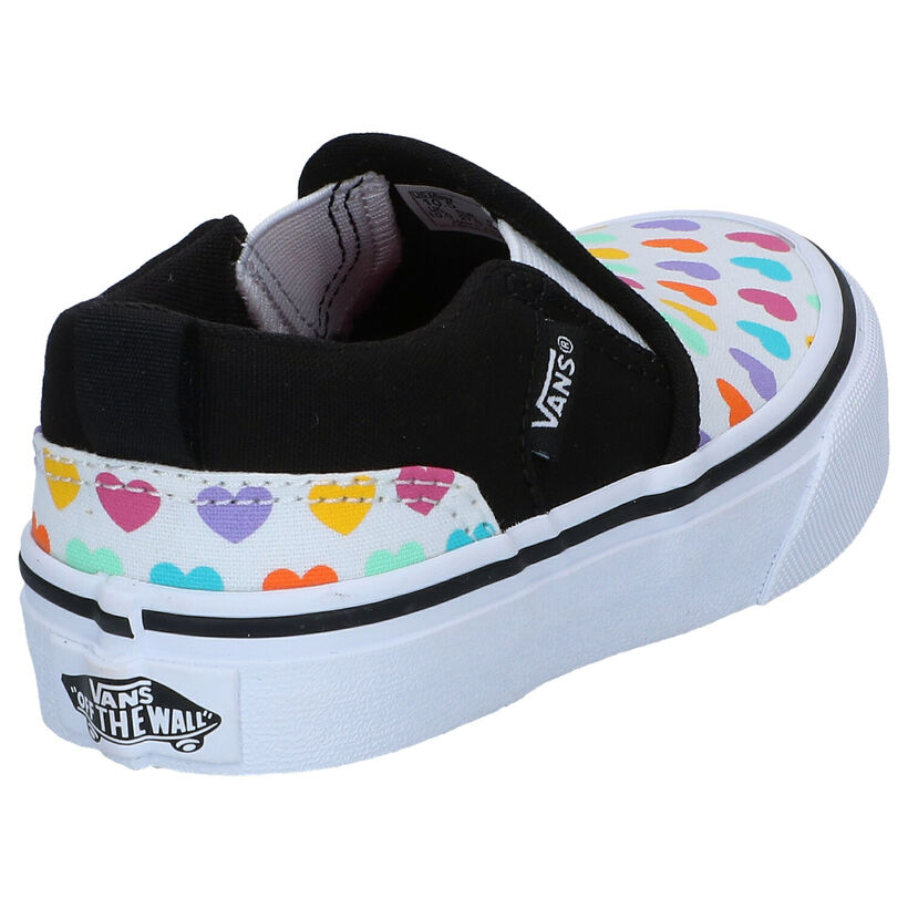 Vans Asher Multicolor Sneakers in stof (285710)