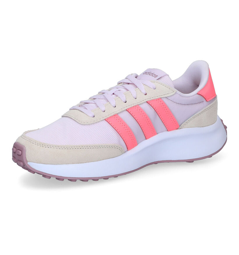 adidas Run 70S Baskets en Rose pour femmes (301964) - pour semelles orthopédiques