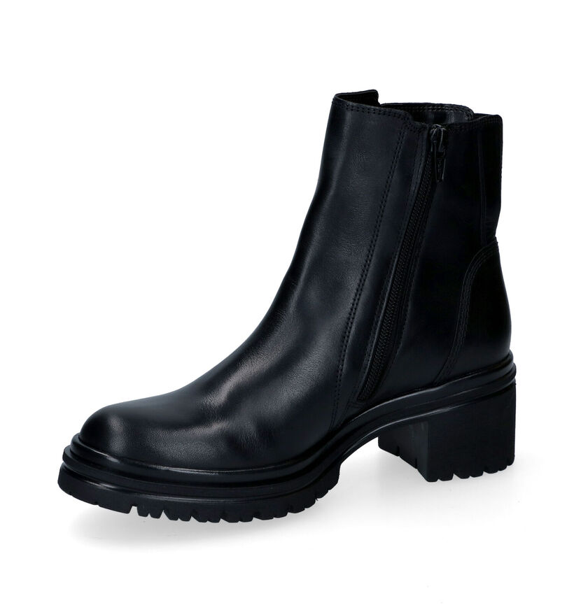 Gabor Best Fitting Bottillons en Noir en cuir (297249)
