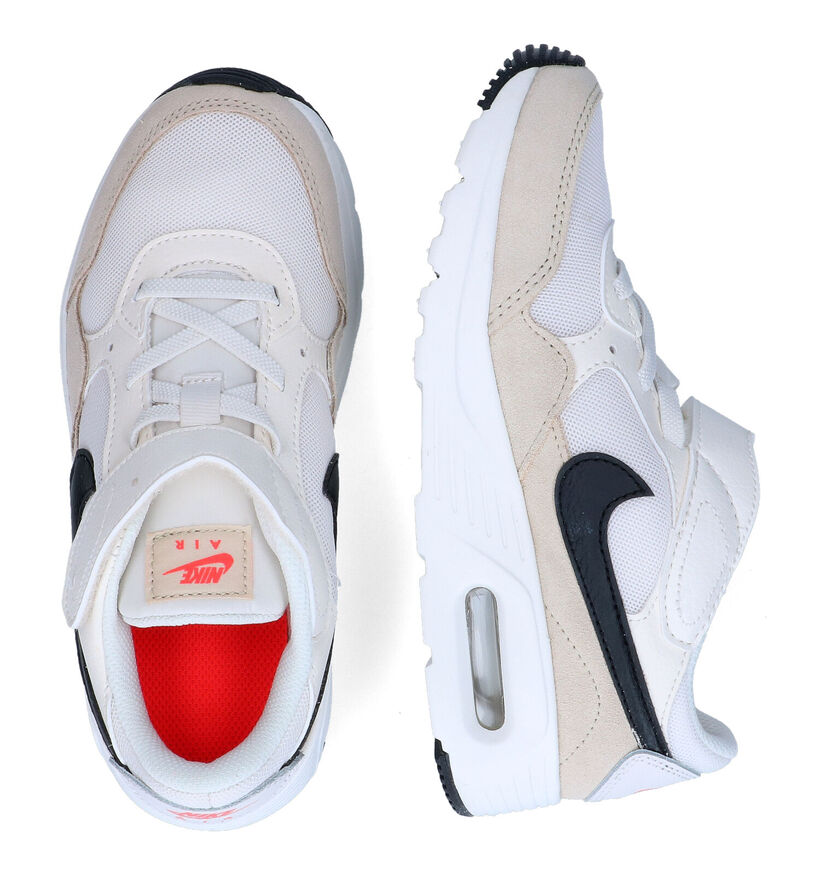 Nike Air Max Ecru Sneakers in leer (308967)