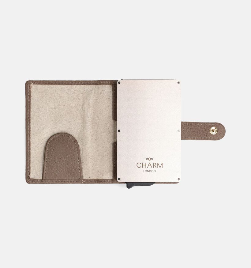 Charm London Porte-carte en Taupe pour femmes (374378)