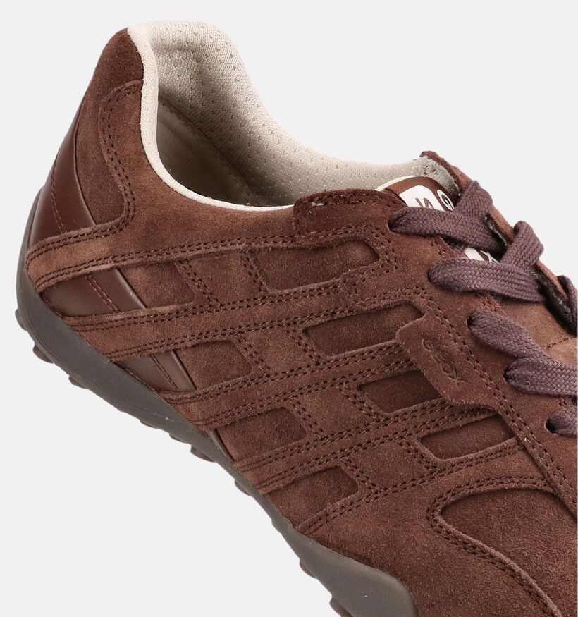 Geox Chaussures plates en Marron pour hommes (376365) - pour semelles orthop&eacute;diques