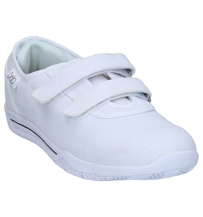 Deto Witte Sportschoenen voor jongens, meisjes (293529) - geschikt voor steunzolen