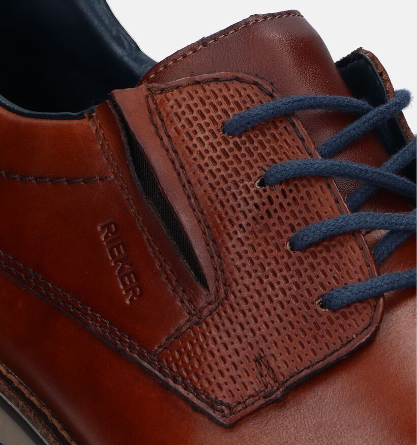 Rieker Cognac Veterschoenen voor heren (327935)