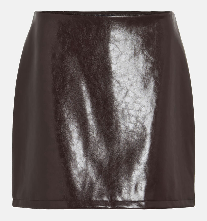 Vila Jenora Fig Jupe courte en Bordeaux pour femmes (364070)