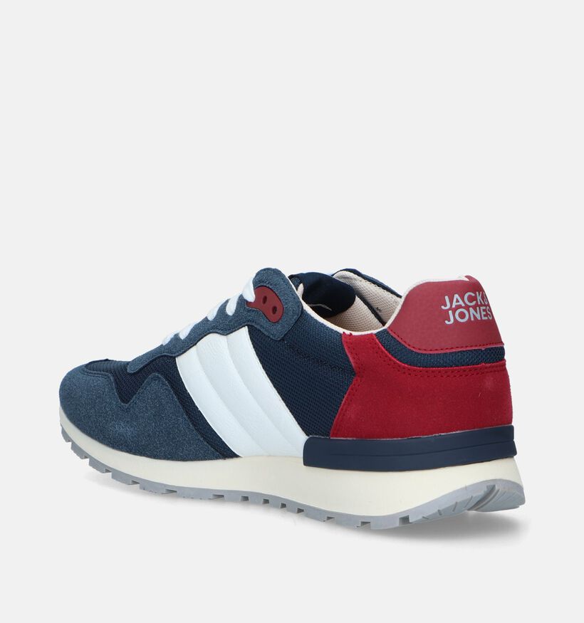 Jack & Jones Stellar Blauwe Veterschoenen voor heren (337930) - geschikt voor steunzolen