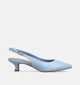 Marco Tozzi Escarpins slingback en Bleu clair pour femmes (378551)