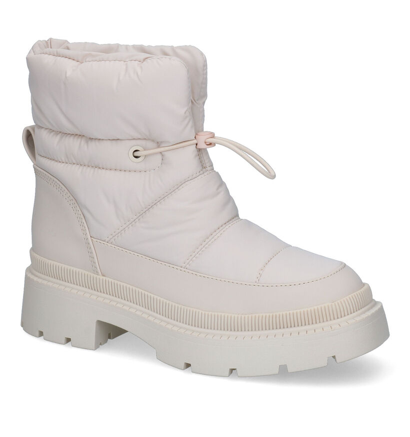 Tamaris Bottes de neige en Écru pour femmes (315509)