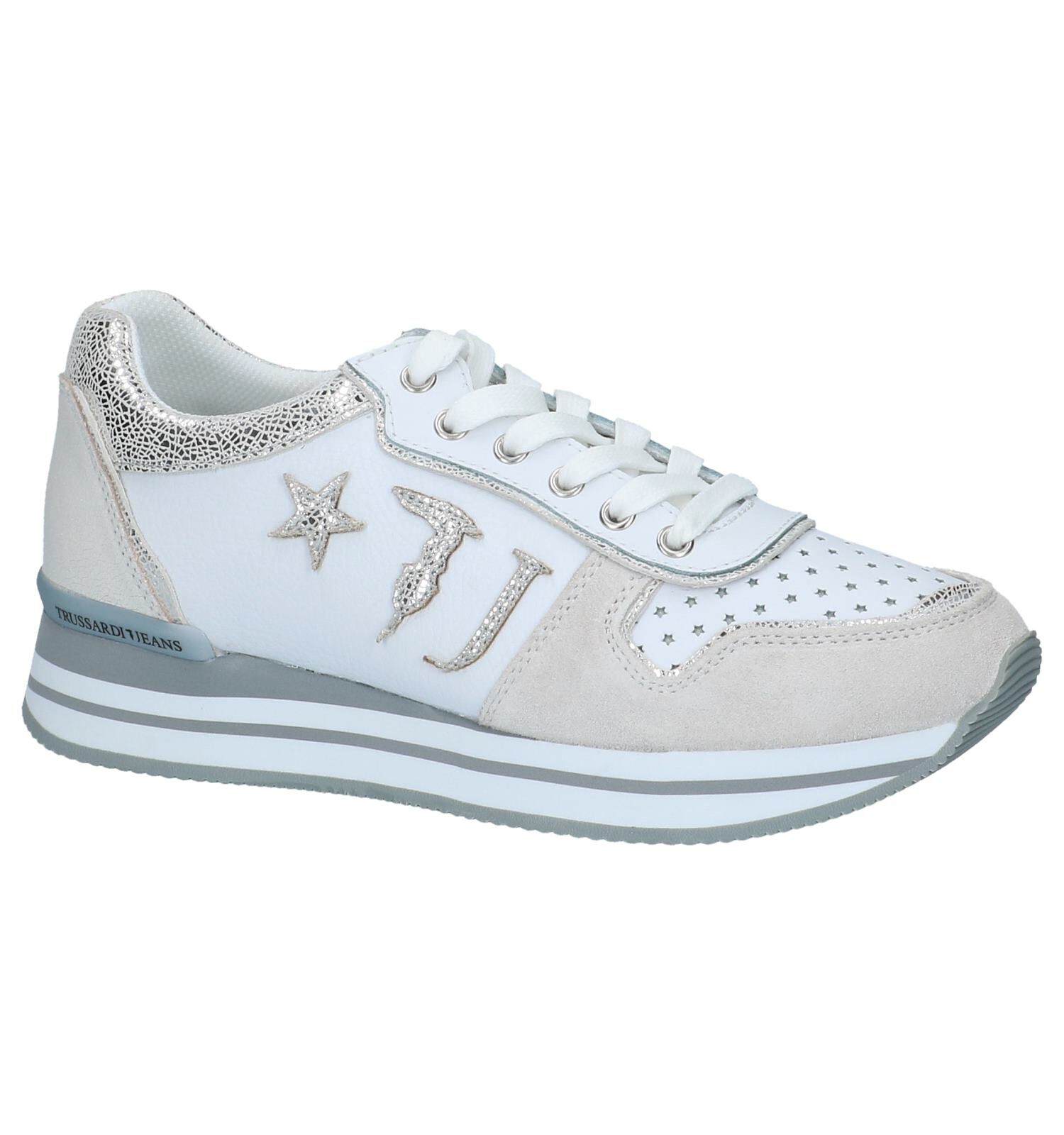 Lage Geklede Sneakers Trussardi Jeans Dames Sneakers Online op TORFS.BE