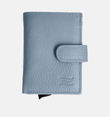 Porte-monnaie bleu