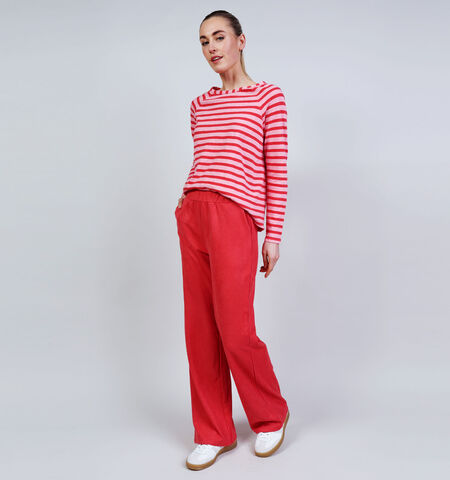 Vila Pantalons Beige/Bleu/Rouge/Vert