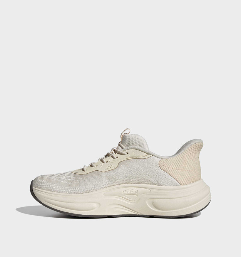 adidas Cloudfoam Cuxxion Rapidfit Lichtbeige Sneakers voor dames (366750) - geschikt voor steunzolen