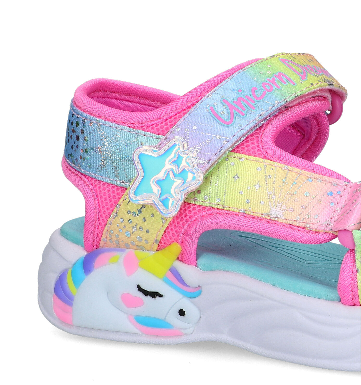 Skechers Unicorn Dreams Roze Sandalen | Meisjes Sandalen | Online
