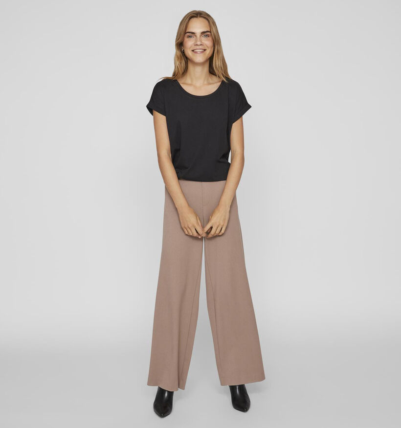 Vila Vidreamers Zwarte T-shirt voor dames (361338)