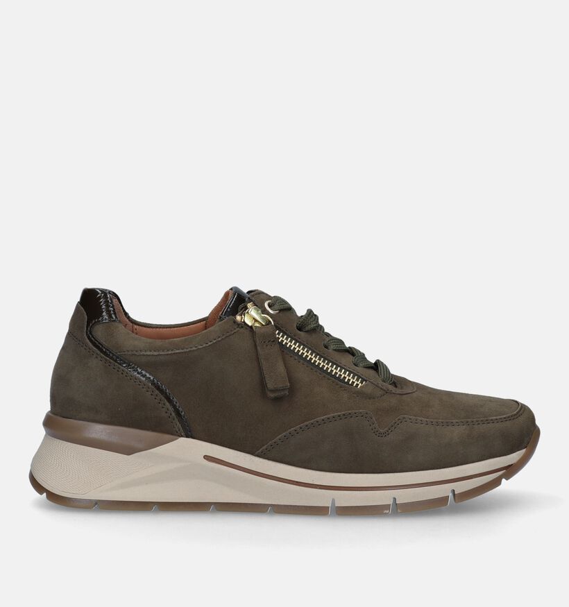 Gabor OptiFit Taupe Sneakers voor dames (331571) - geschikt voor steunzolen