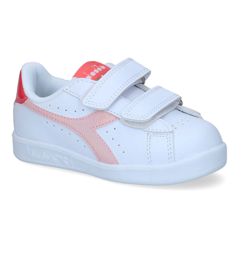 Diadora Game PS Baskets en Blanc en simili cuir (302945)
