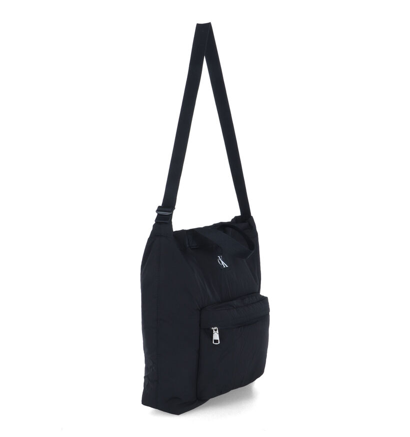 Calvin Klein City Nylon Zwarte Shopper tas met rits voor dames (329109)