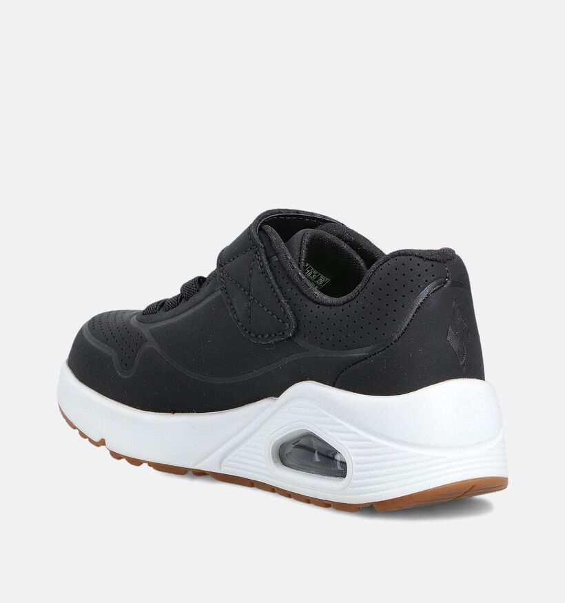 Skechers Uno Air Blitz Zwarte Sneakers voor jongens, meisjes (366306) - geschikt voor steunzolen