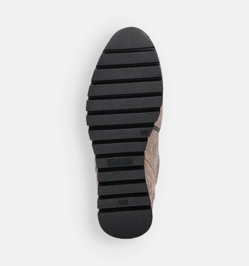 Gabor Beige Hoge Sneakers voor dames (363661) - geschikt voor steunzolen
