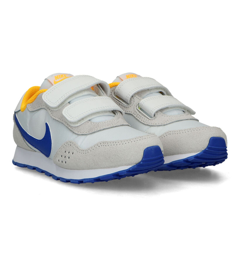 Nike MD Valiant PS Witte Sneakers voor jongens, meisjes (319517)