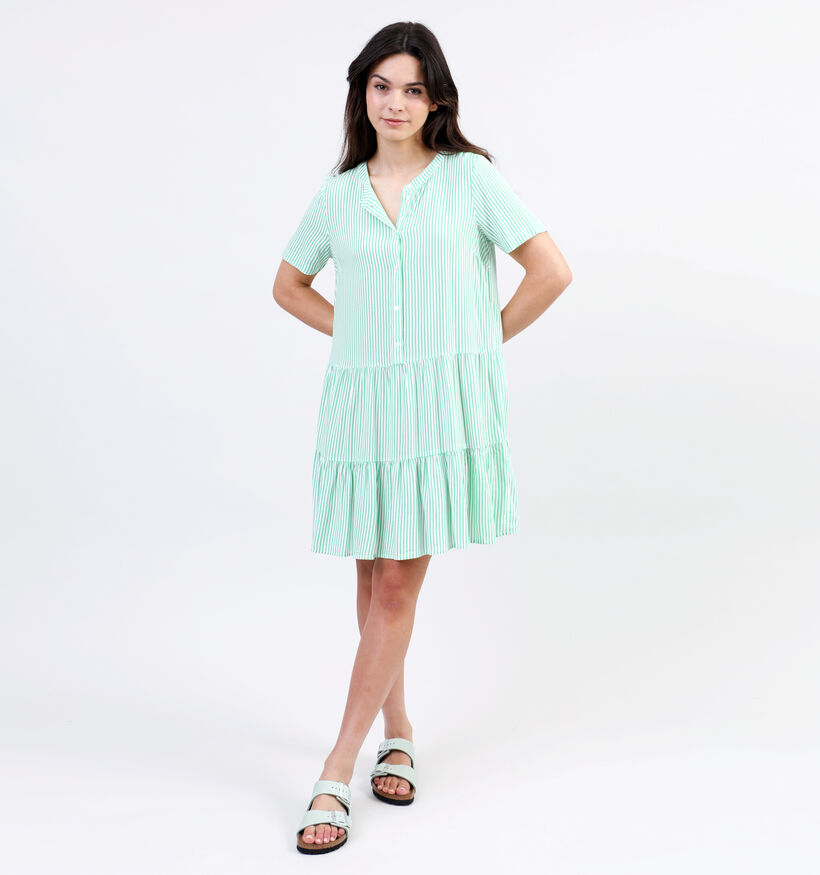 Vero Moda Bumpy Groene Jurk voor dames (323896)