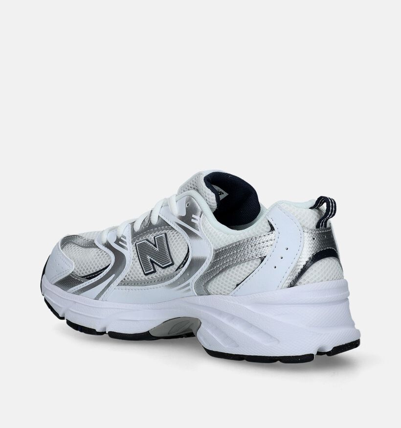 New Balance GR 530 Witte Sneakers voor jongens, meisjes (343099)