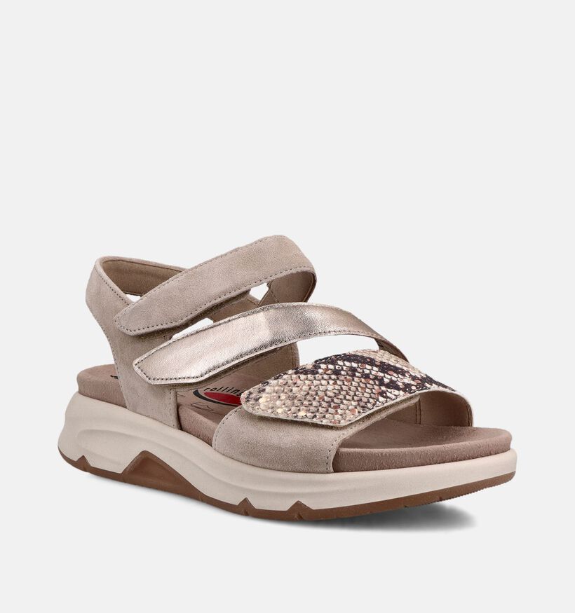 Gabor Bronze Sandalen voor dames (369500) - geschikt voor steunzolen