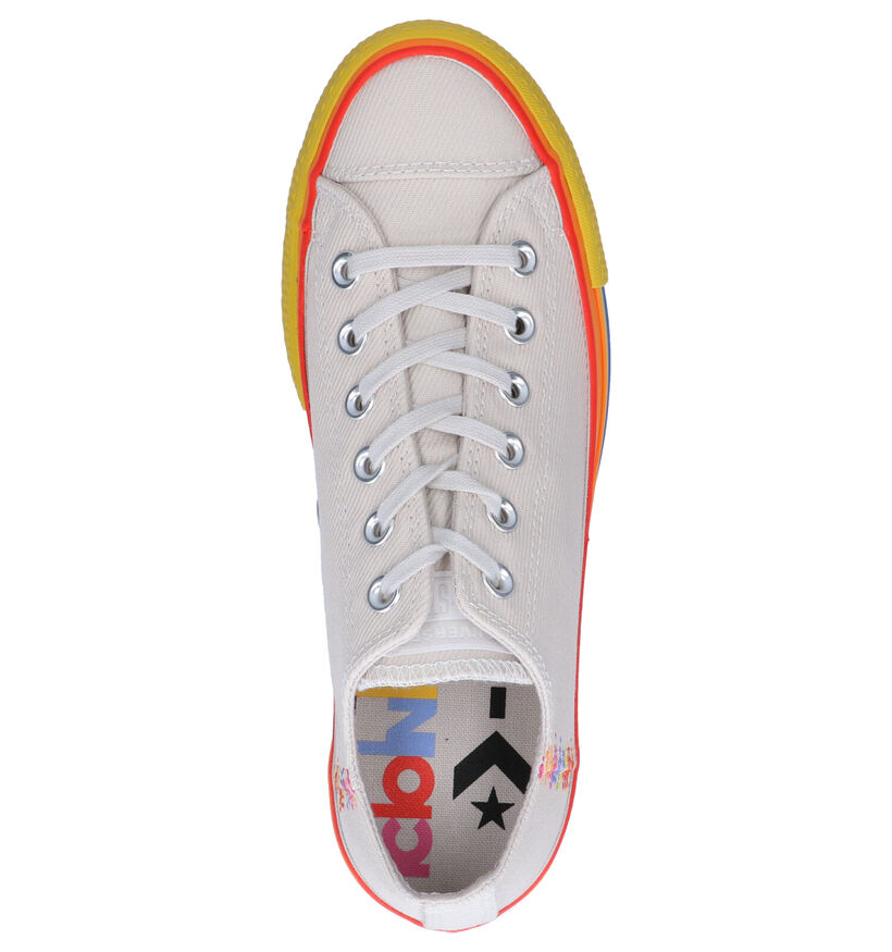 Converse AS Lift Rainbow Zwarte Sneakers in stof (252783)