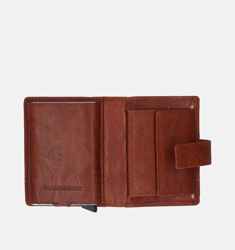 Maverick Cognac Kaartenhouder voor heren (359907)