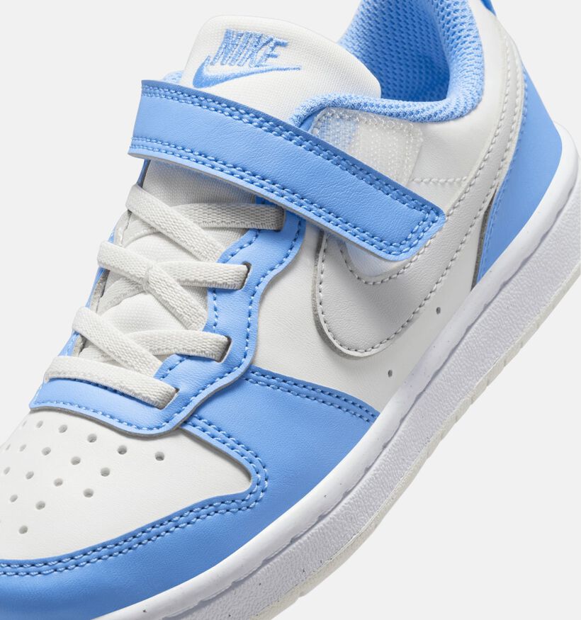Nike Court Borough Baskets basses en Bleu pour filles, garçons (357363) - pour semelles orthopédiques