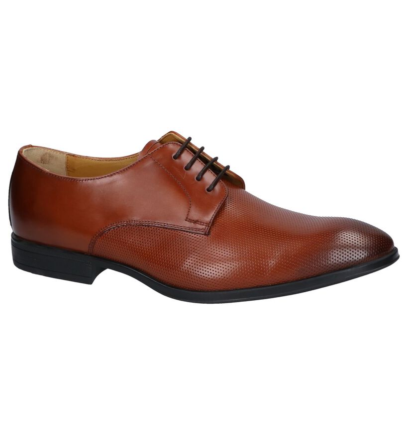Steptronic Chaussures habillées en Cognac en cuir (269330)