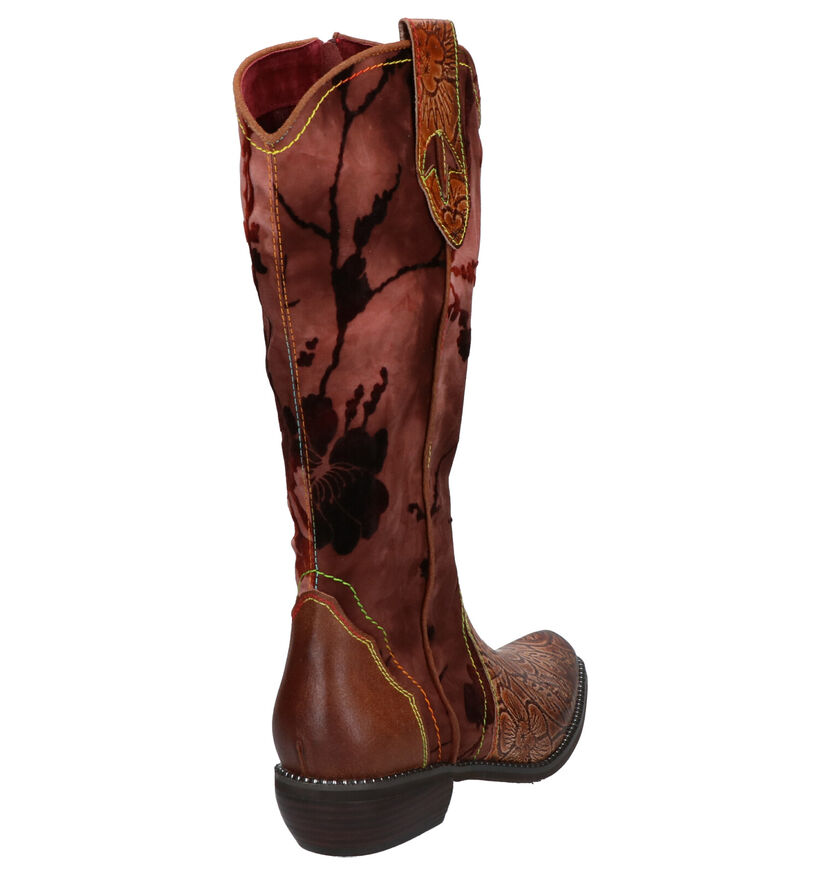 Laura Vita Cognac Laarzen in leer (261501)