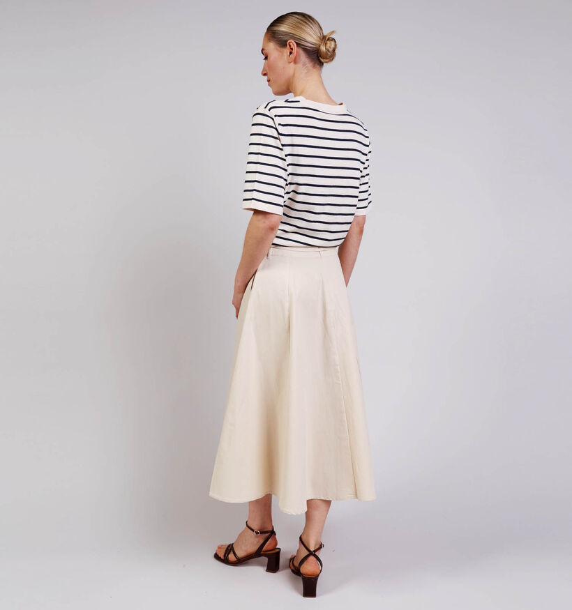 Desires Ophelia Below Knee Lichtbeige Rok voor dames (370647)