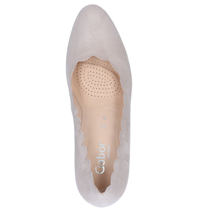 Gabor Soft Move Escarpins en Or en nubuck (271674)