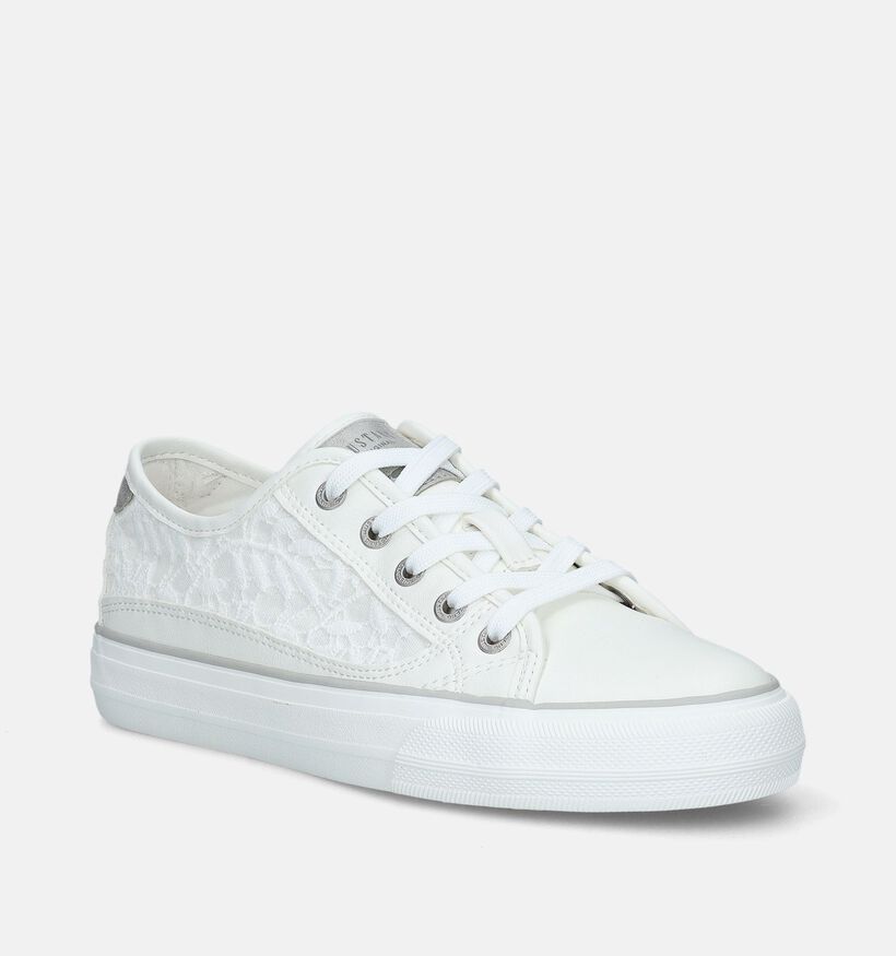 Mustang Witte Sneakers voor dames (336421)