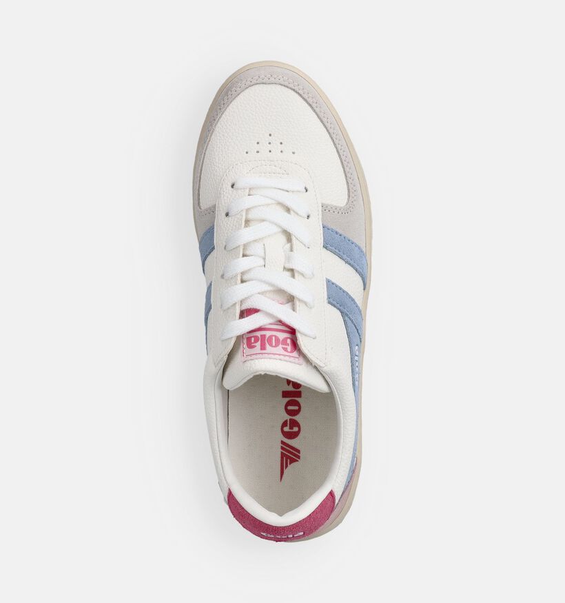 Gola Grandslam Trident Witte Sneakers voor dames (368318) - geschikt voor steunzolen