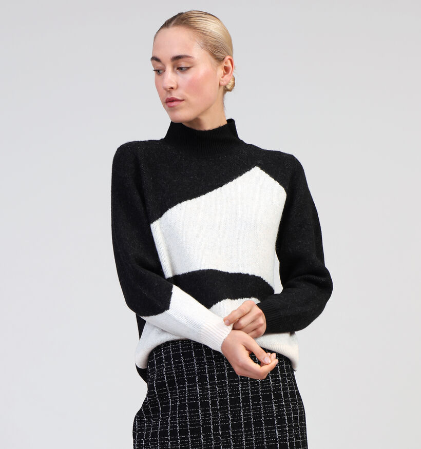 Vila Cilia Zwarte Gebreide trui voor dames (344255)