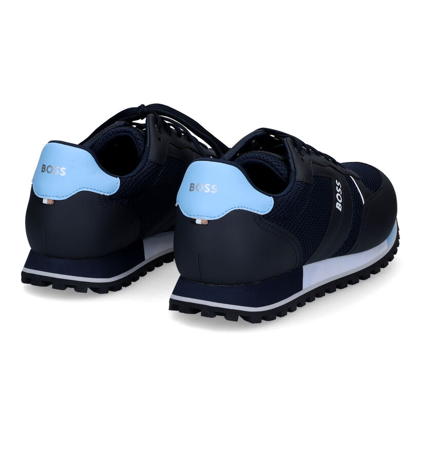 Boss Parkour Runn Chaussures à lacets en Bleu pour hommes (311060) - pour semelles orthopédiques