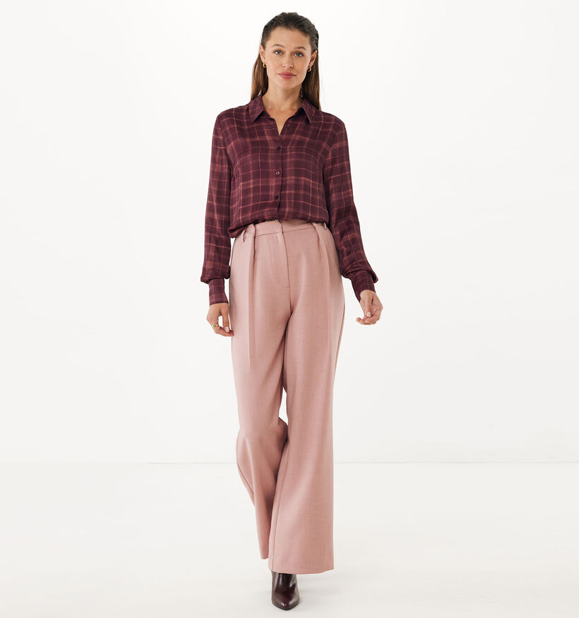 Mexx Bordeaux Hemd voor dames (362295)