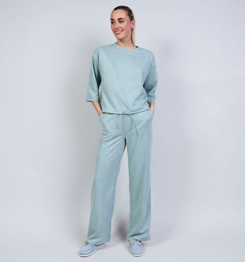 Vila Sudas String Top T-shirt en Vert pour femmes (374844)