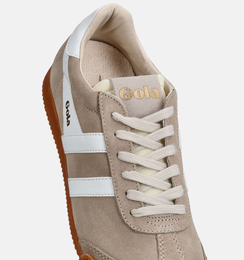 Gola Baskets casual en Beige pour femmes (368467) - pour semelles orthop&eacute;diques