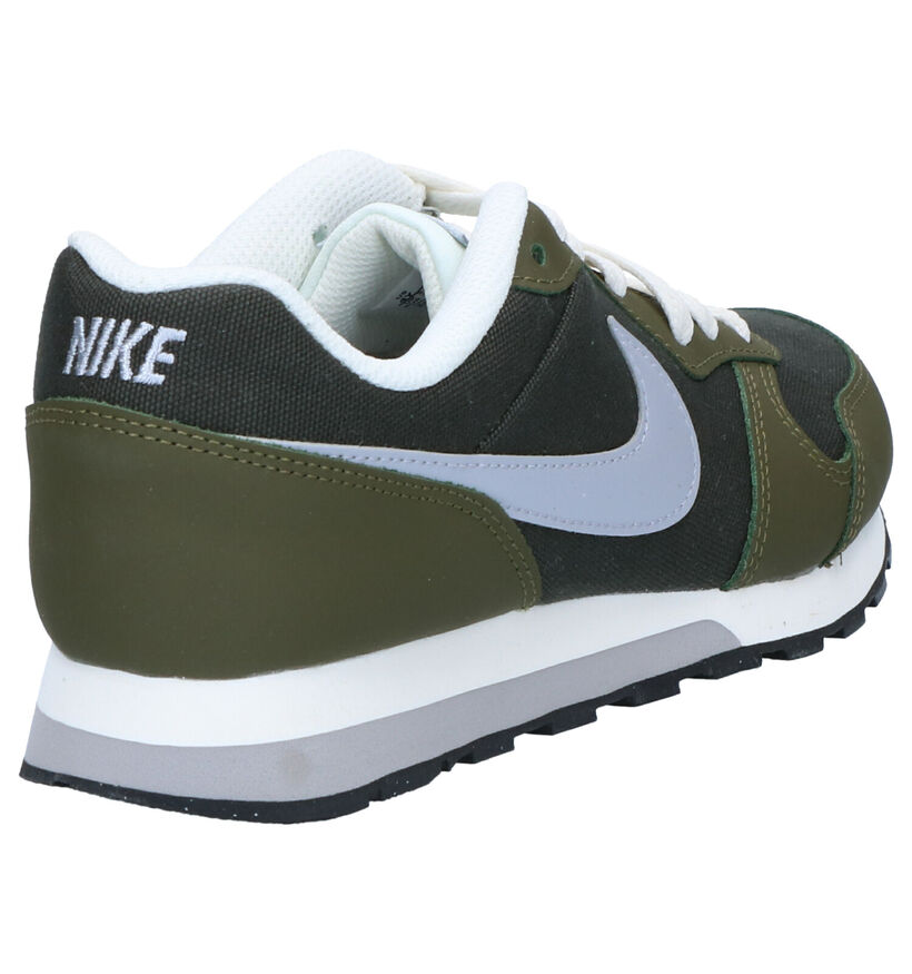 Nike MD Runner 2 Baskets en Noir en cuir (261640)