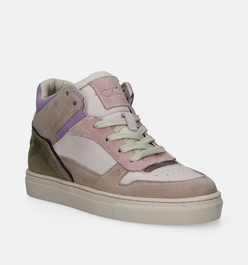 CKS Cuba C Beige Sneakers voor meisjes (348067) - geschikt voor steunzolen