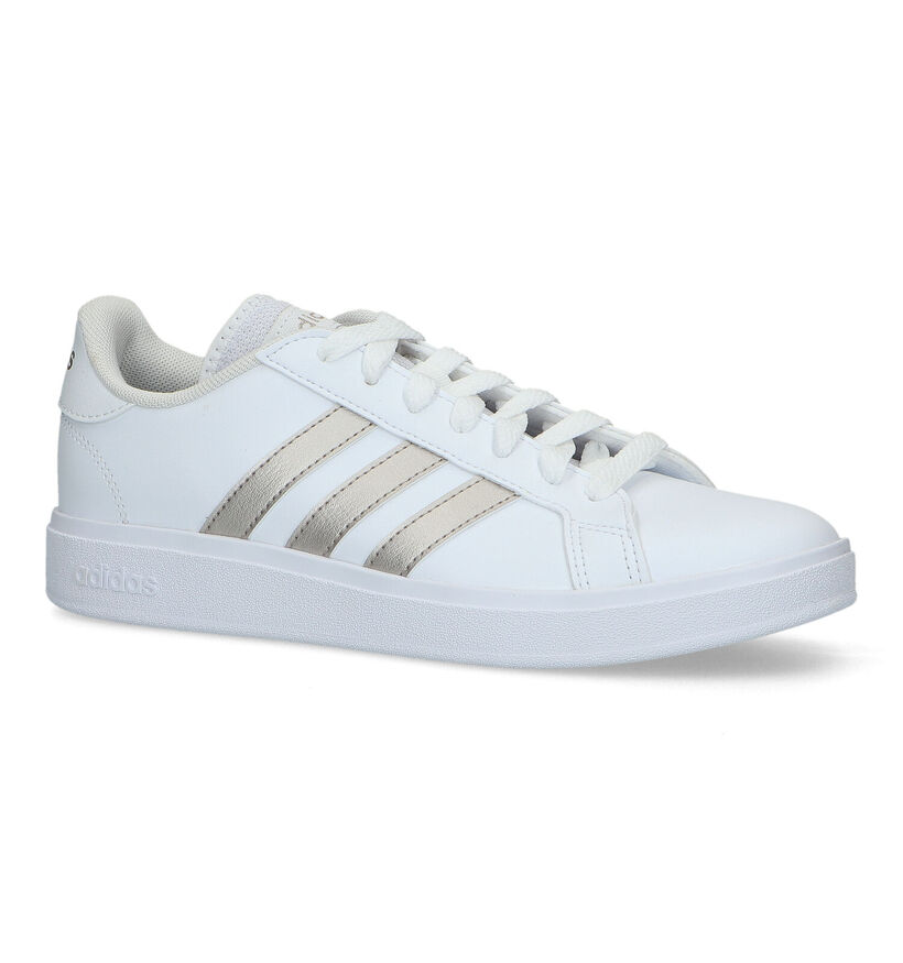 adidas Grand Court Base 2.0 Witte Sneakers voor dames (350230)