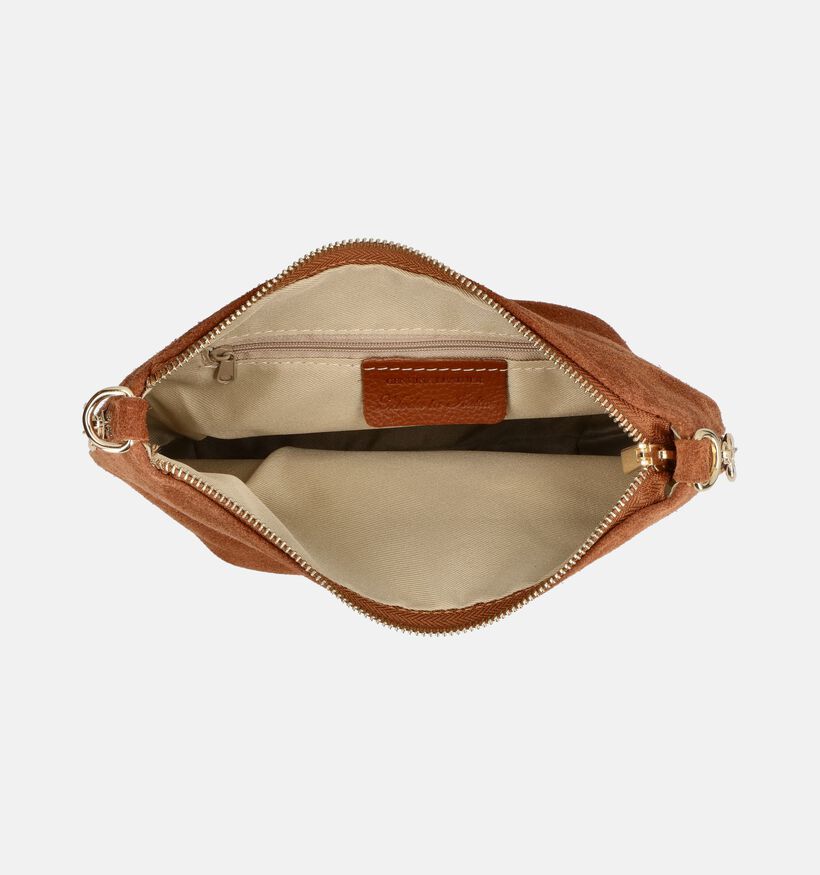 Via Limone Bruine Schoudertas voor dames (367751)